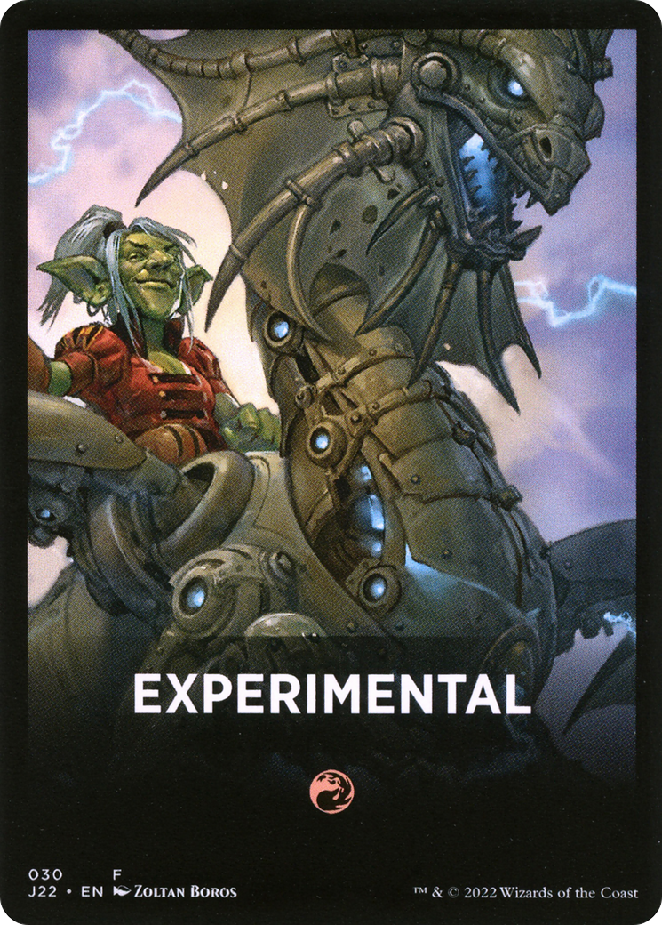 Experimental Theme Card [Jumpstart 2022 Front Cards] | Nerdhalla Games