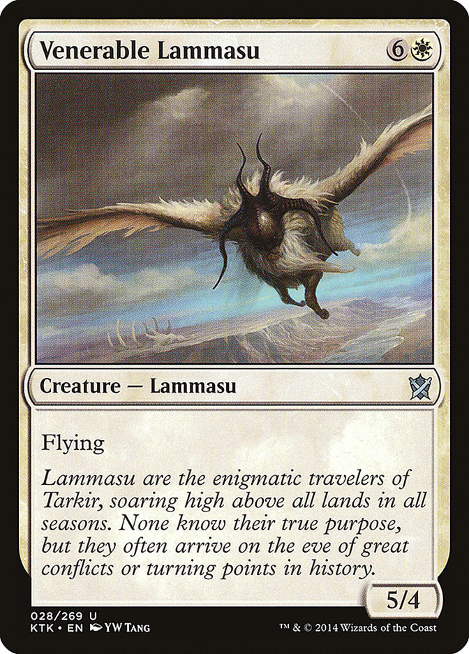 Venerable Lammasu [Khans of Tarkir] | Nerdhalla Games