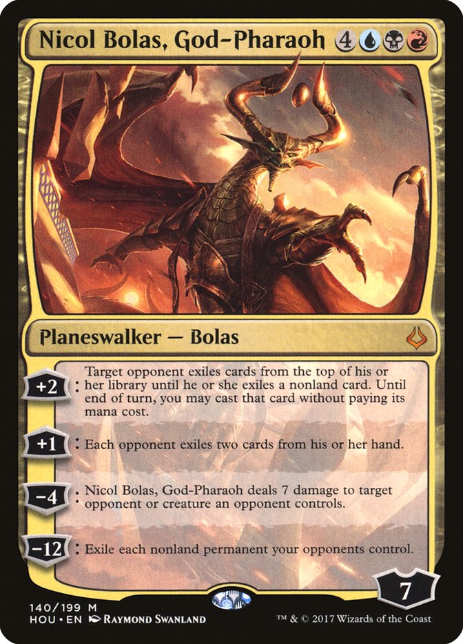 Nicol Bolas, God-Pharaoh [Hour of Devastation] | Nerdhalla Games