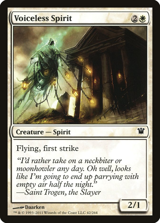 Voiceless Spirit [Innistrad] | Nerdhalla Games