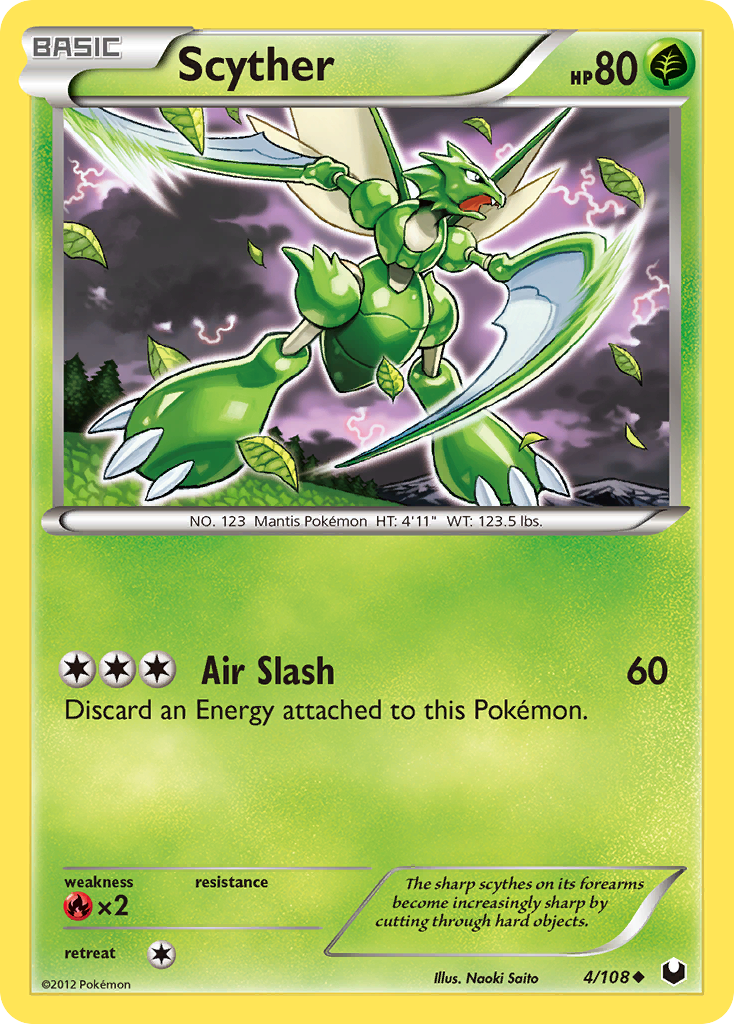 Scyther (4/108) [Black & White: Dark Explorers] | Nerdhalla Games