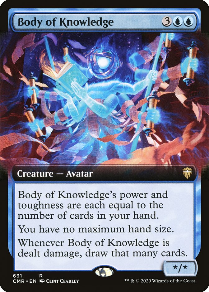 Body of Knowledge (Extended Art) [Commander Legends] | Nerdhalla Games