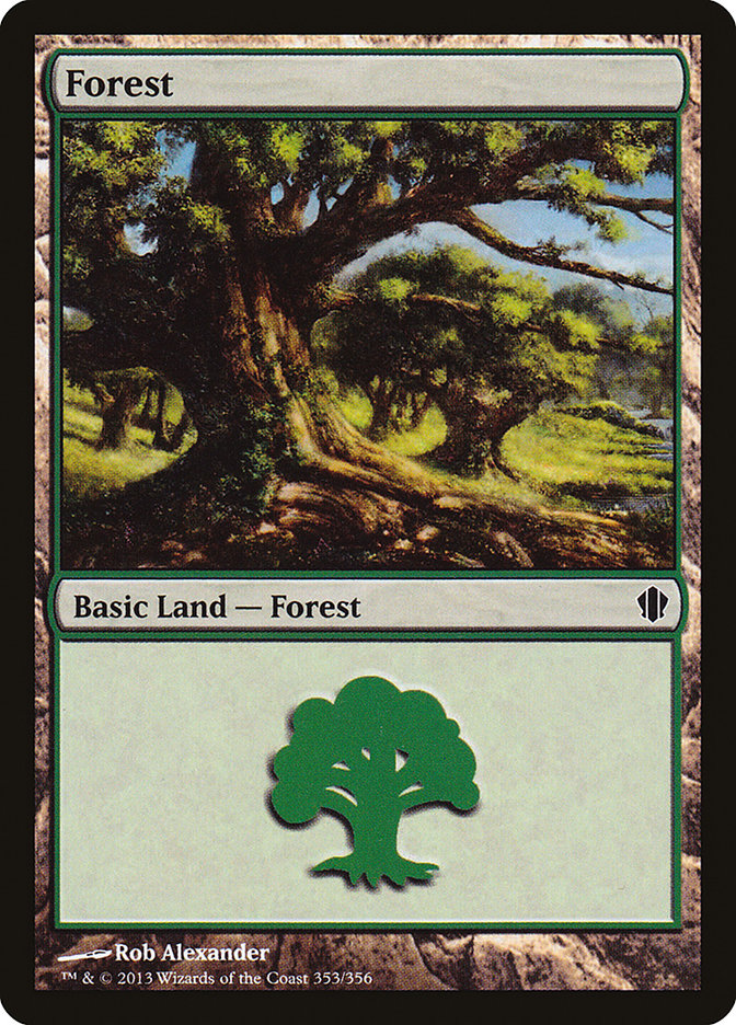 Forest (353) [Commander 2013] | Nerdhalla Games