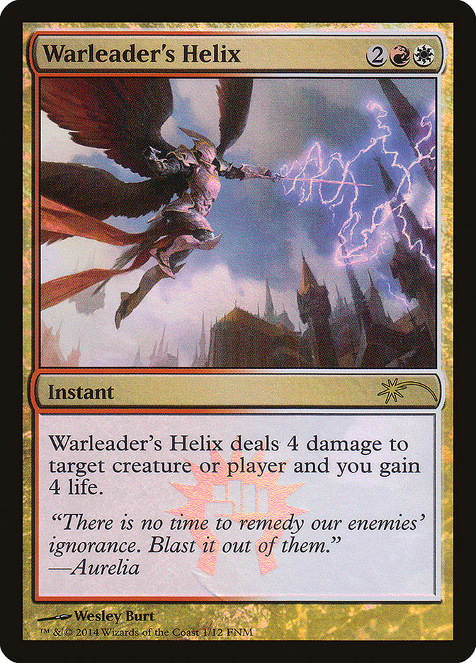 Warleader's Helix [Friday Night Magic 2014] | Nerdhalla Games