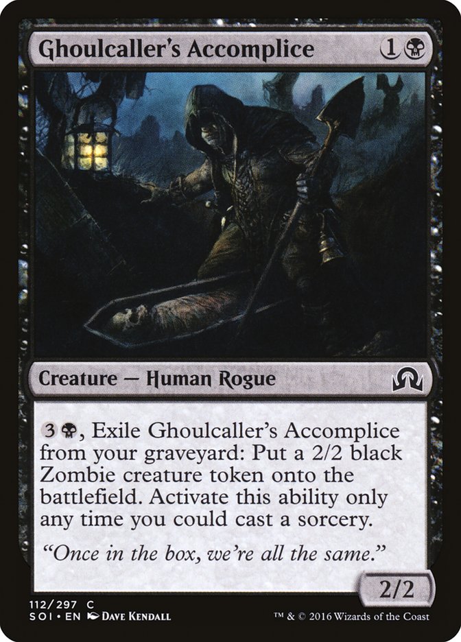 Ghoulcaller's Accomplice [Shadows over Innistrad] | Nerdhalla Games