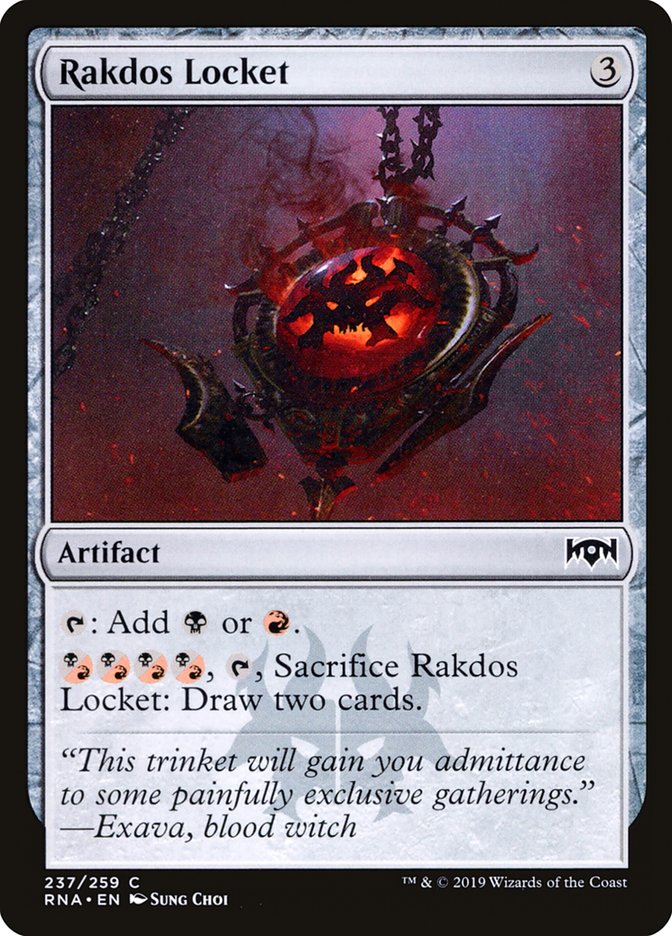 Rakdos Locket [Ravnica Allegiance] | Nerdhalla Games