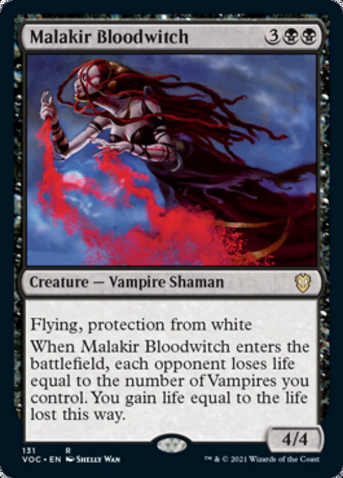 Malakir Bloodwitch [Innistrad: Crimson Vow Commander] | Nerdhalla Games