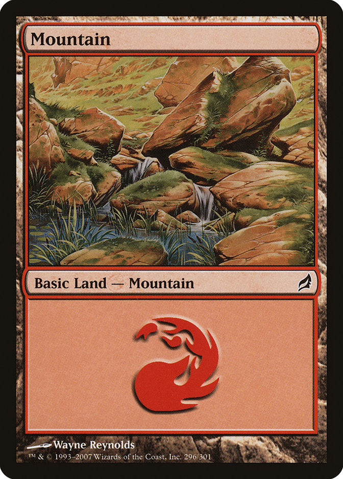 Mountain (296) [Lorwyn] | Nerdhalla Games