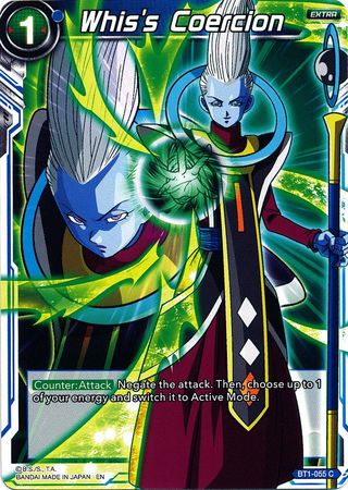 Whis's Coercion (Alternate Art) [BT1-055] | Nerdhalla Games