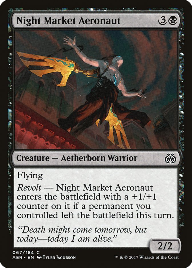 Night Market Aeronaut [Aether Revolt] | Nerdhalla Games