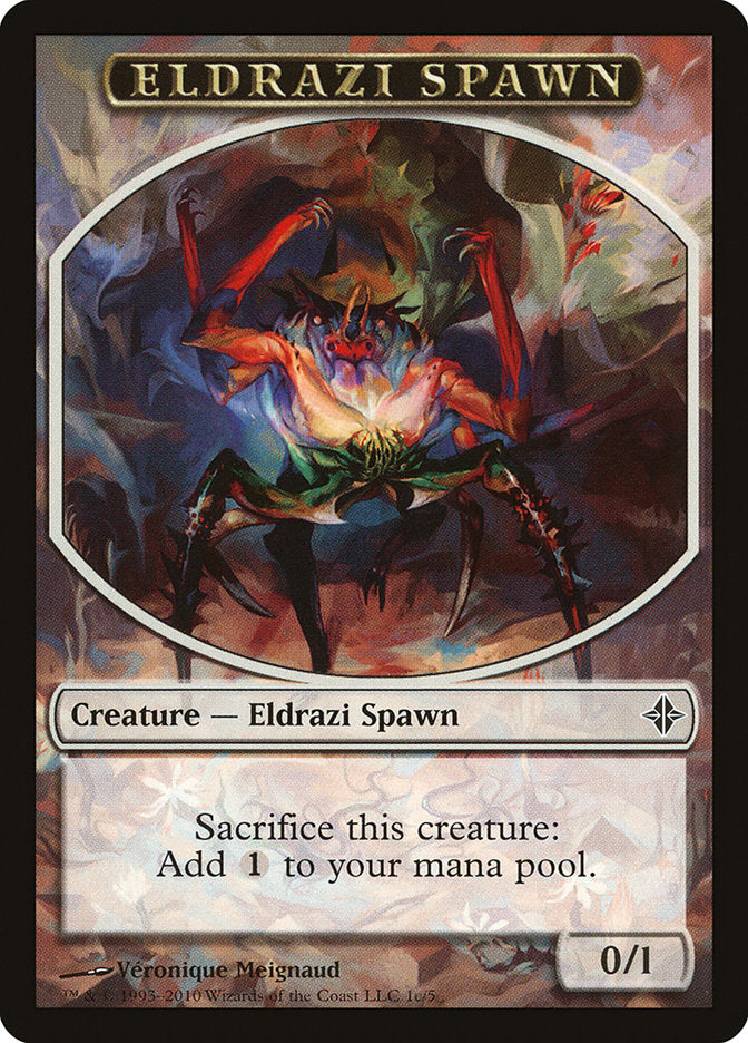 Eldrazi Spawn (1c/5) [Rise of the Eldrazi Tokens] | Nerdhalla Games