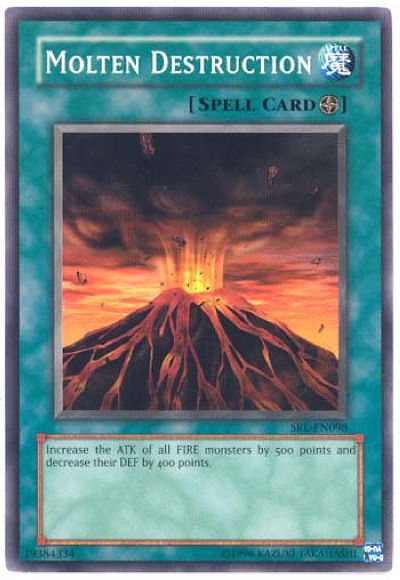 Molten Destruction [SRL-098] Common | Nerdhalla Games