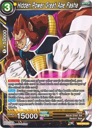 Hidden Power Great Ape Fasha [BT3-098] | Nerdhalla Games