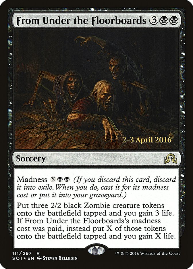 From Under the Floorboards [Shadows over Innistrad Prerelease Promos] | Nerdhalla Games