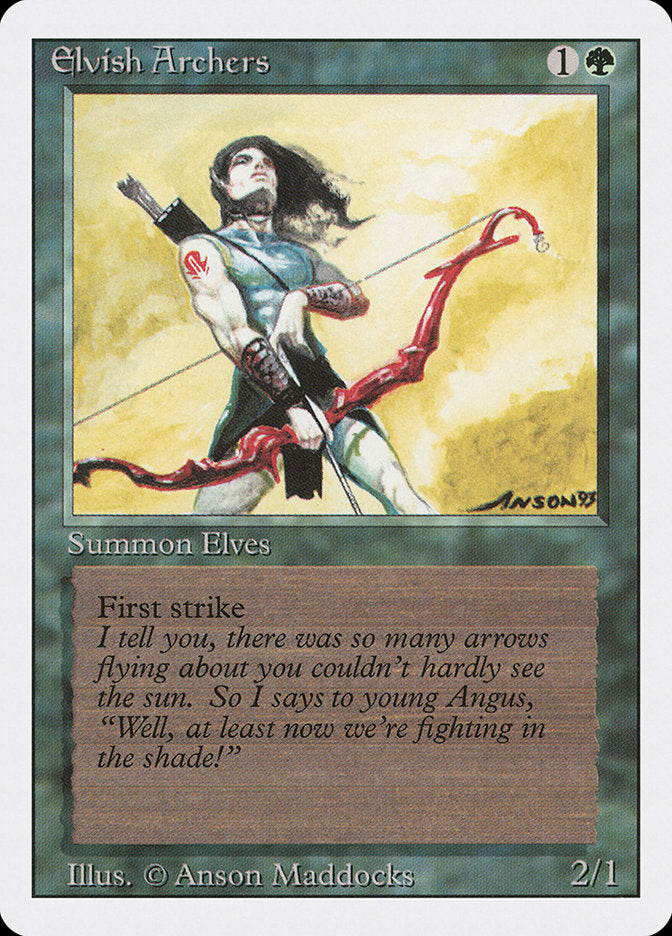 Elvish Archers [Revised Edition] | Nerdhalla Games