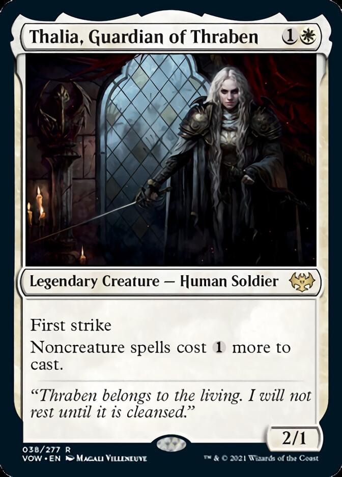 Thalia, Guardian of Thraben [Innistrad: Crimson Vow] | Nerdhalla Games