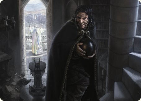 Grima, Saruman's Footman Art Card [The Lord of the Rings: Tales of Middle-earth Art Series] | Nerdhalla Games