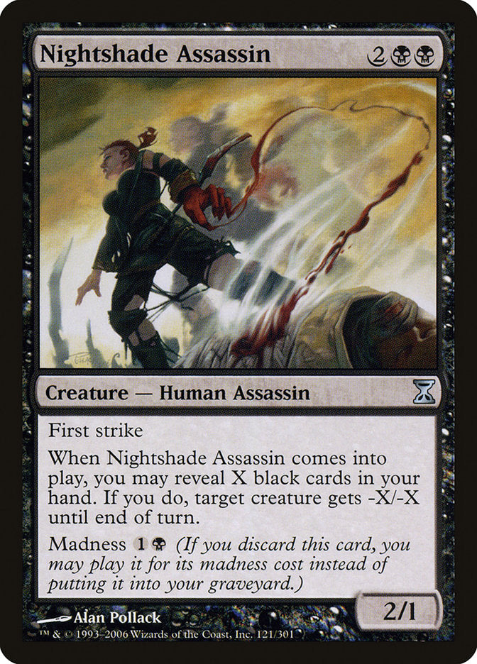 Nightshade Assassin [Time Spiral] | Nerdhalla Games