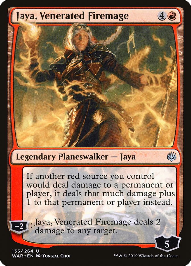 Jaya, Venerated Firemage [War of the Spark] | Nerdhalla Games