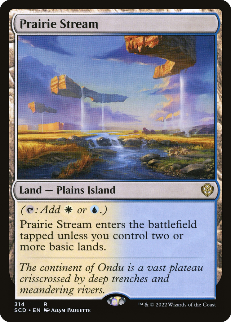 Prairie Stream [Starter Commander Decks] | Nerdhalla Games