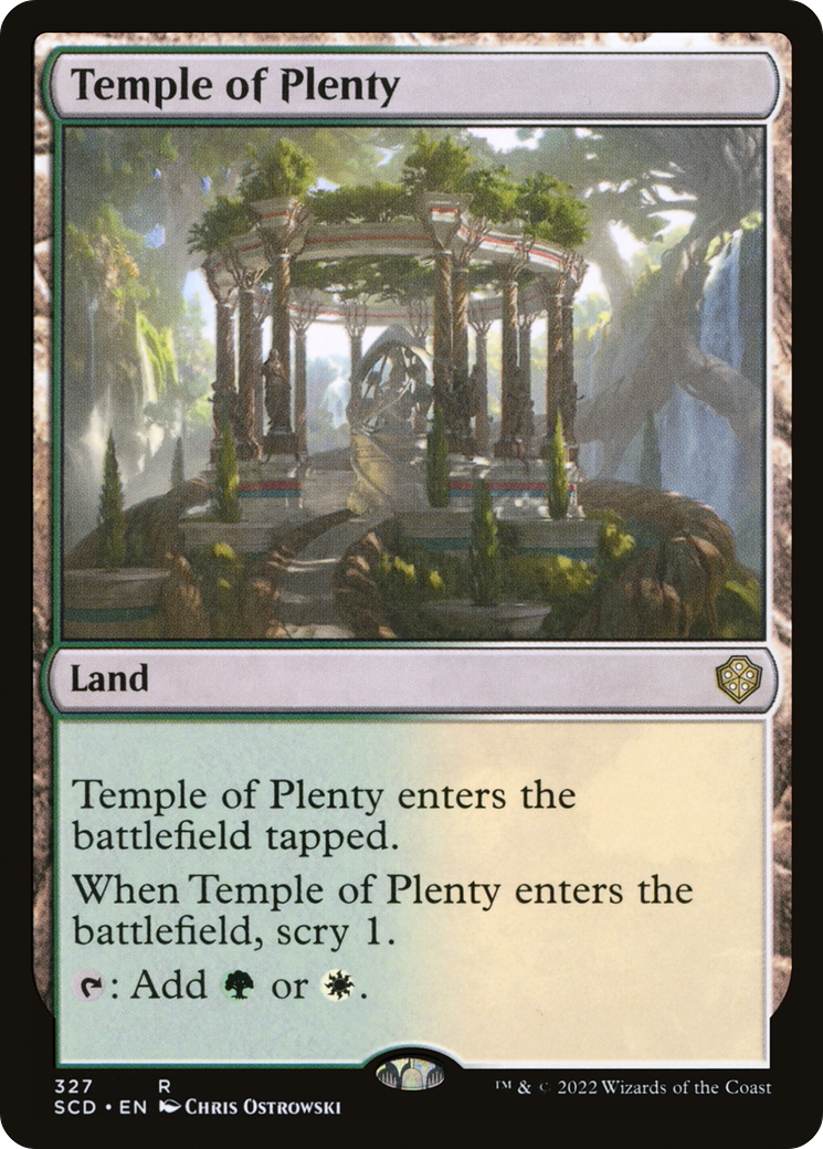 Temple of Plenty [Starter Commander Decks] | Nerdhalla Games