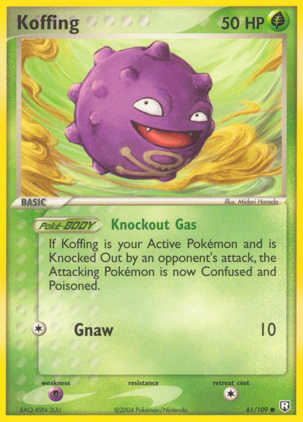 Koffing (61/109) [EX: Team Rocket Returns] | Nerdhalla Games