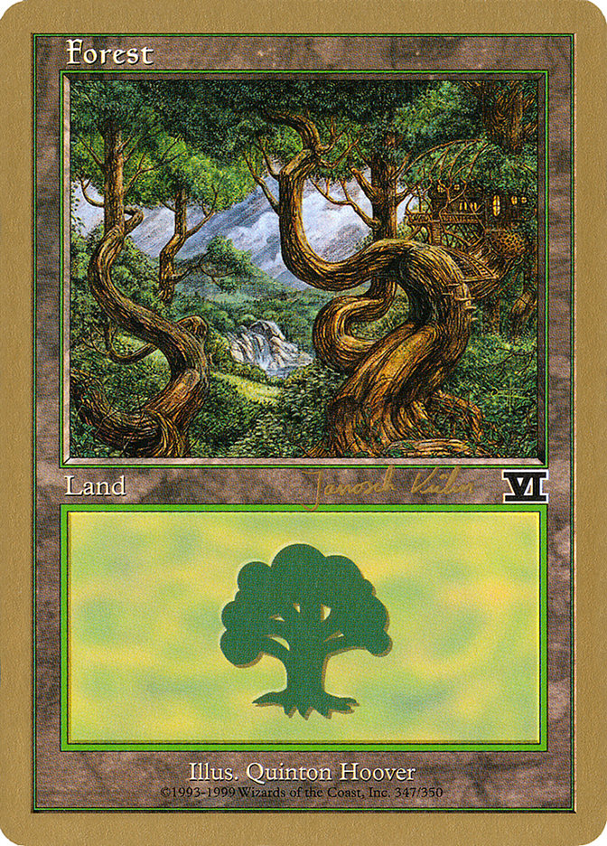 Forest (jk347) (Janosch Kuhn) [World Championship Decks 2000] | Nerdhalla Games