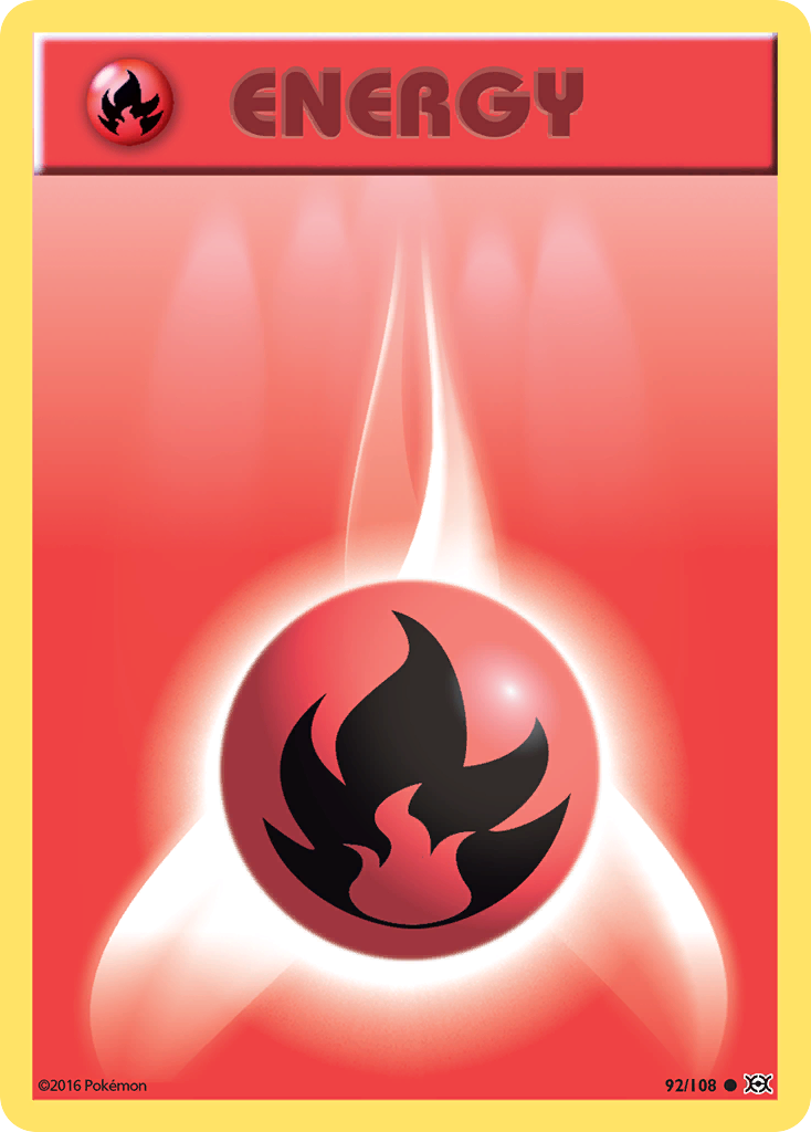 Fire Energy (92/108) [XY: Evolutions] | Nerdhalla Games