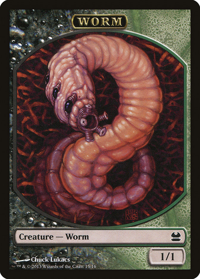 Worm [Modern Masters Tokens] | Nerdhalla Games