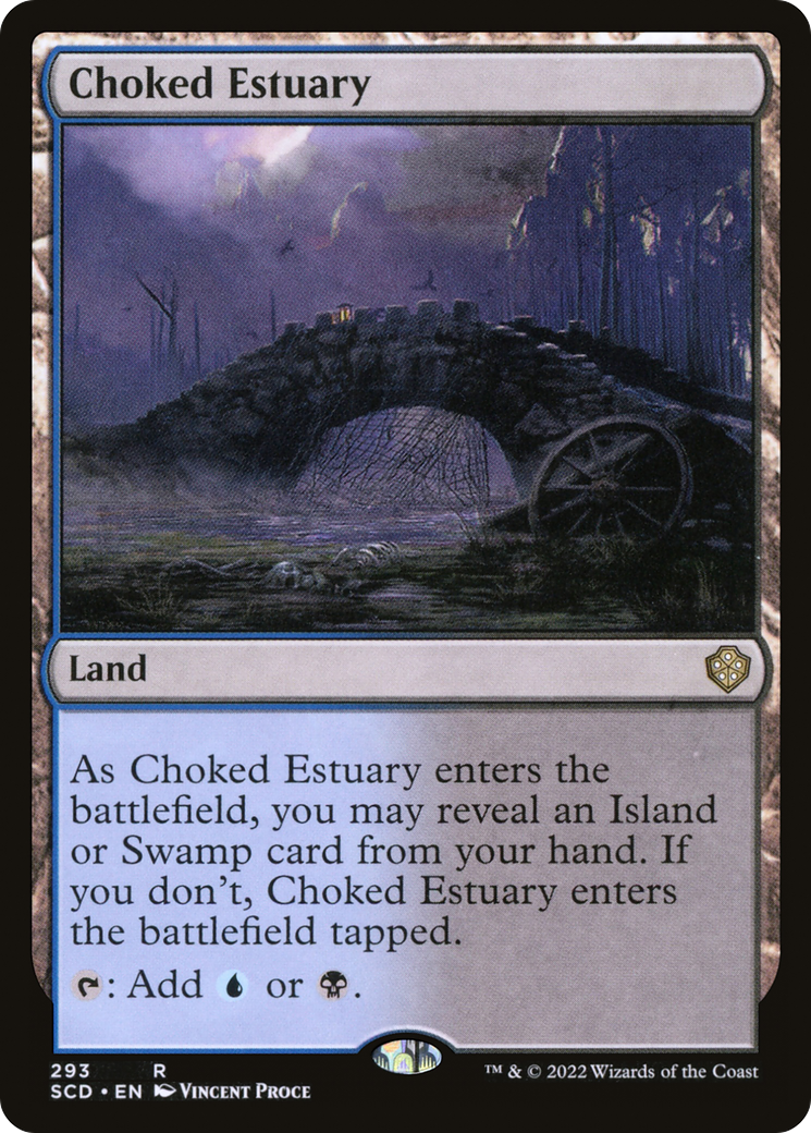 Choked Estuary [Starter Commander Decks] | Nerdhalla Games