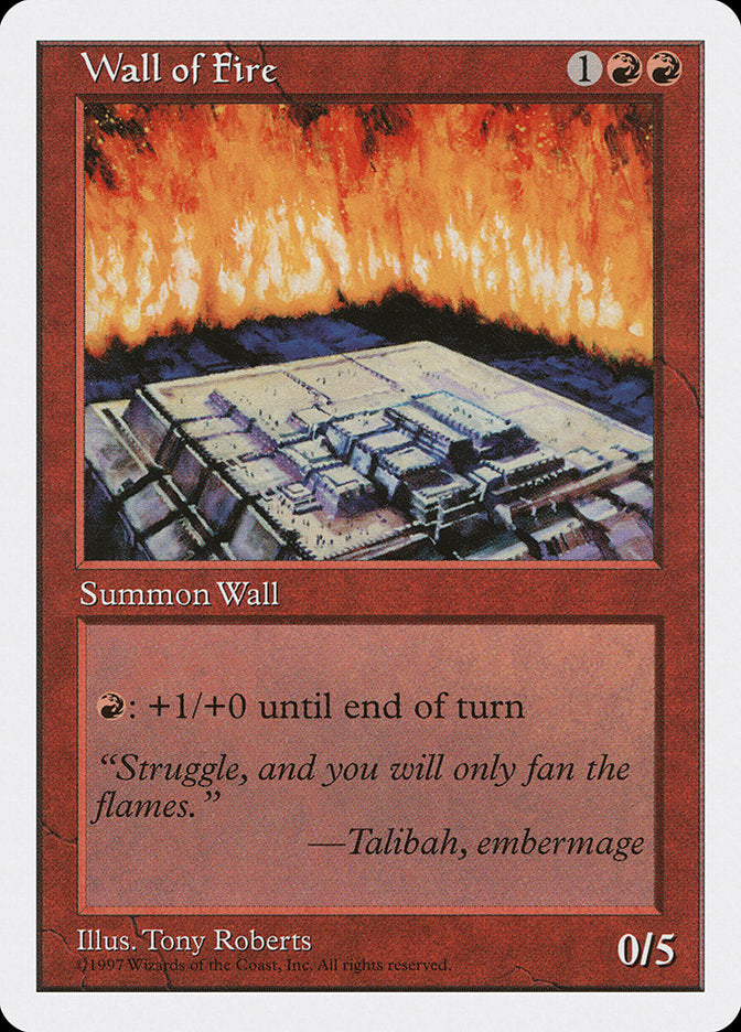 Wall of Fire [Fifth Edition] | Nerdhalla Games