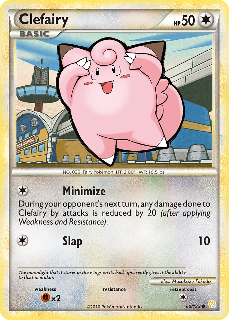 Clefairy (60/123) [HeartGold & SoulSilver: Base Set] | Nerdhalla Games