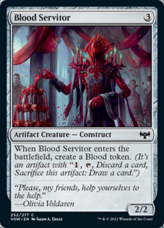 Blood Servitor [Innistrad: Crimson Vow] | Nerdhalla Games