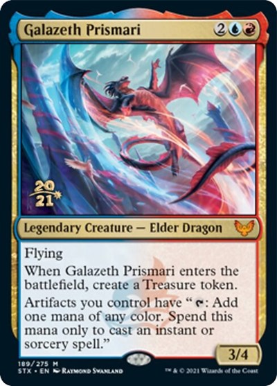 Galazeth Prismari [Strixhaven: School of Mages Prerelease Promos] | Nerdhalla Games