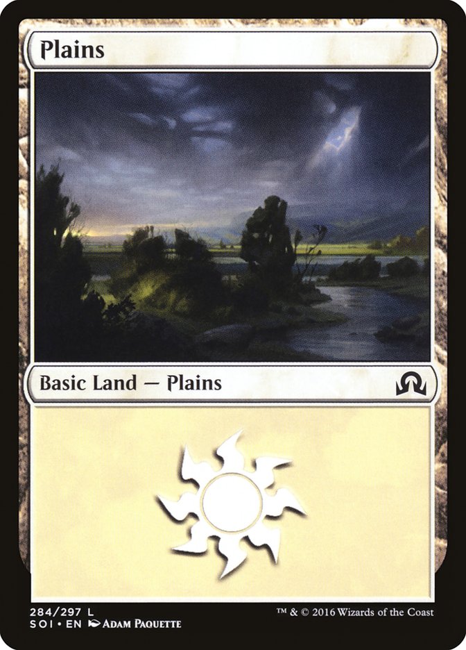 Plains (284) [Shadows over Innistrad] | Nerdhalla Games