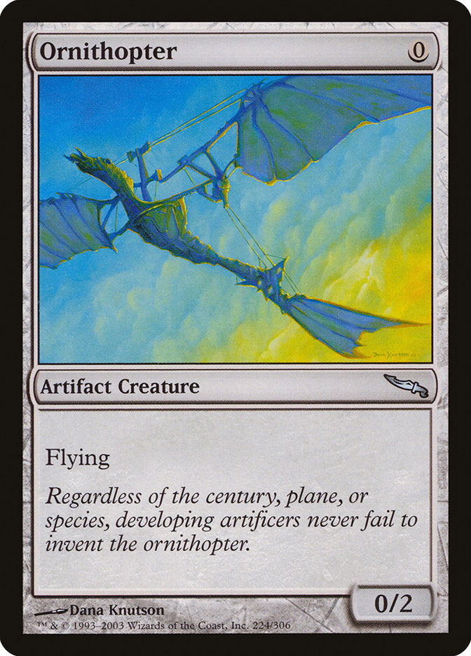 Ornithopter [Mirrodin] | Nerdhalla Games