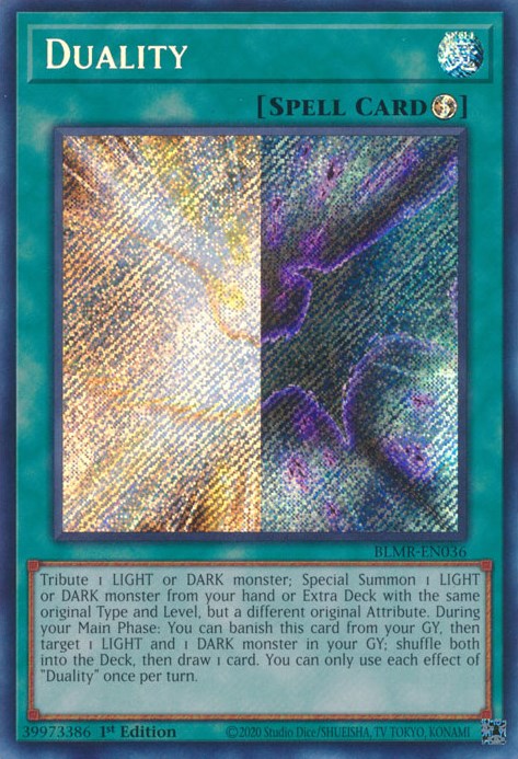 Duality [BLMR-EN036] Secret Rare | Nerdhalla Games