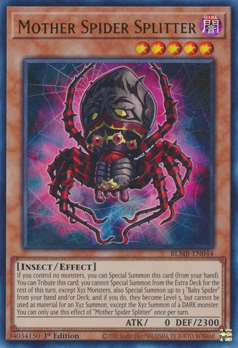 Mother Spider Splitter [BLMR-EN044] Ultra Rare | Nerdhalla Games