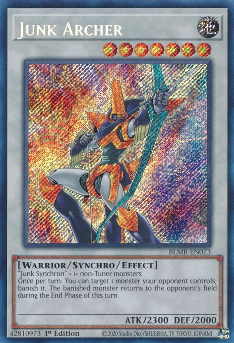 Junk Archer [BLMR-EN073] Secret Rare | Nerdhalla Games