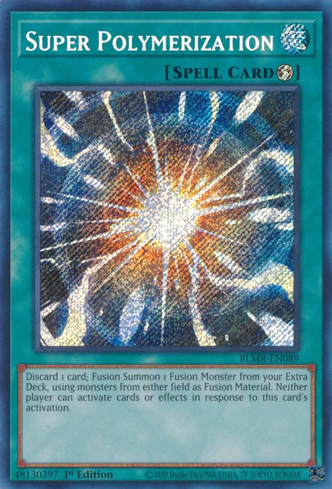 Super Polymerization [BLMR-EN089] Secret Rare | Nerdhalla Games