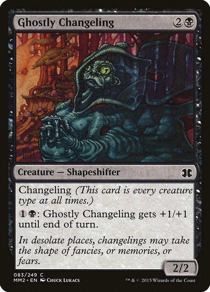 Ghostly Changeling [Modern Masters 2015] | Nerdhalla Games