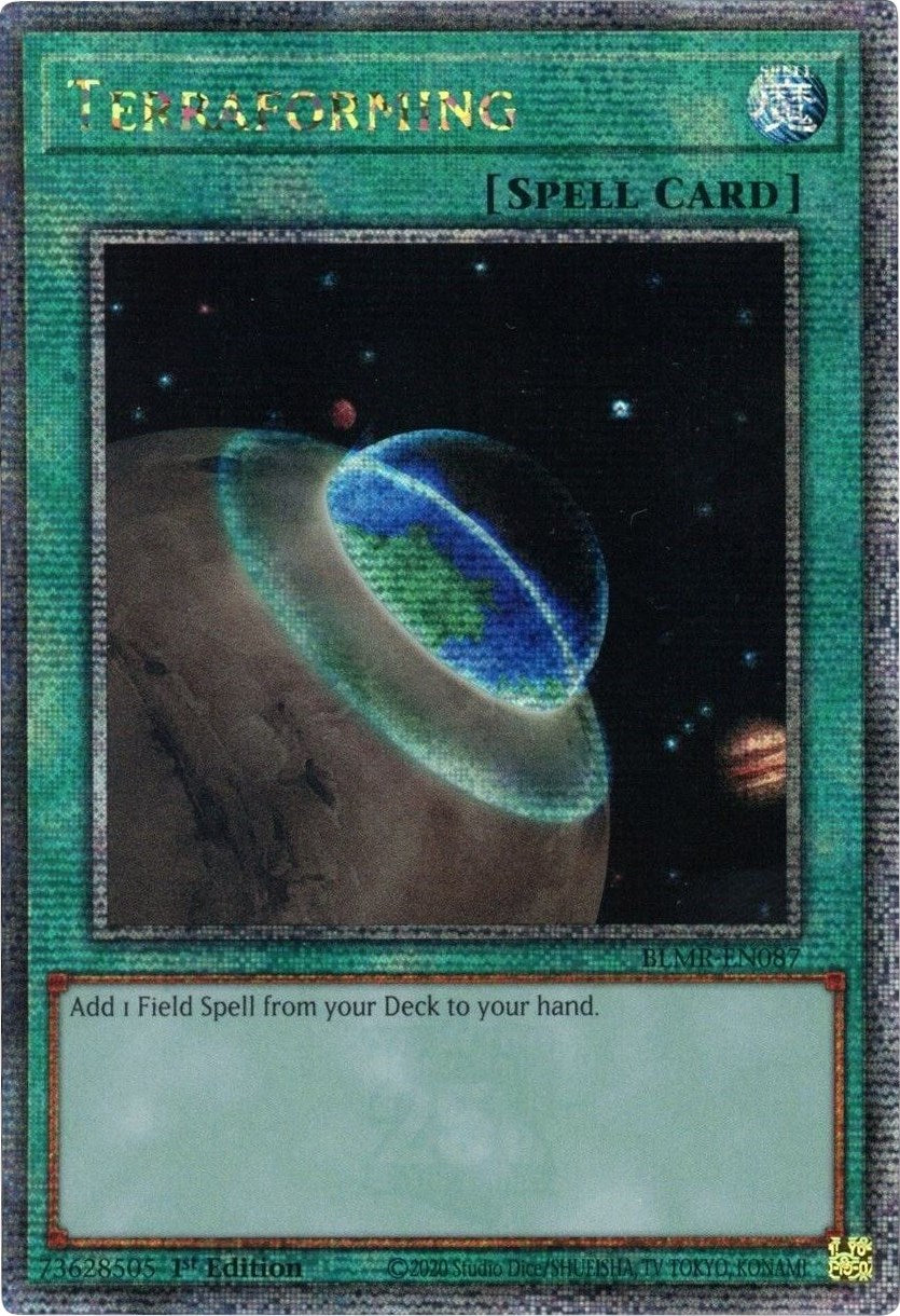 Terraforming [BLMR-EN087] Quarter Century Secret Rare | Nerdhalla Games