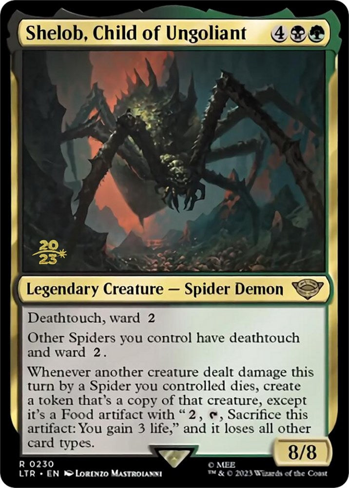 Shelob, Child of Ungoliant [The Lord of the Rings: Tales of Middle-Earth Prerelease Promos] | Nerdhalla Games