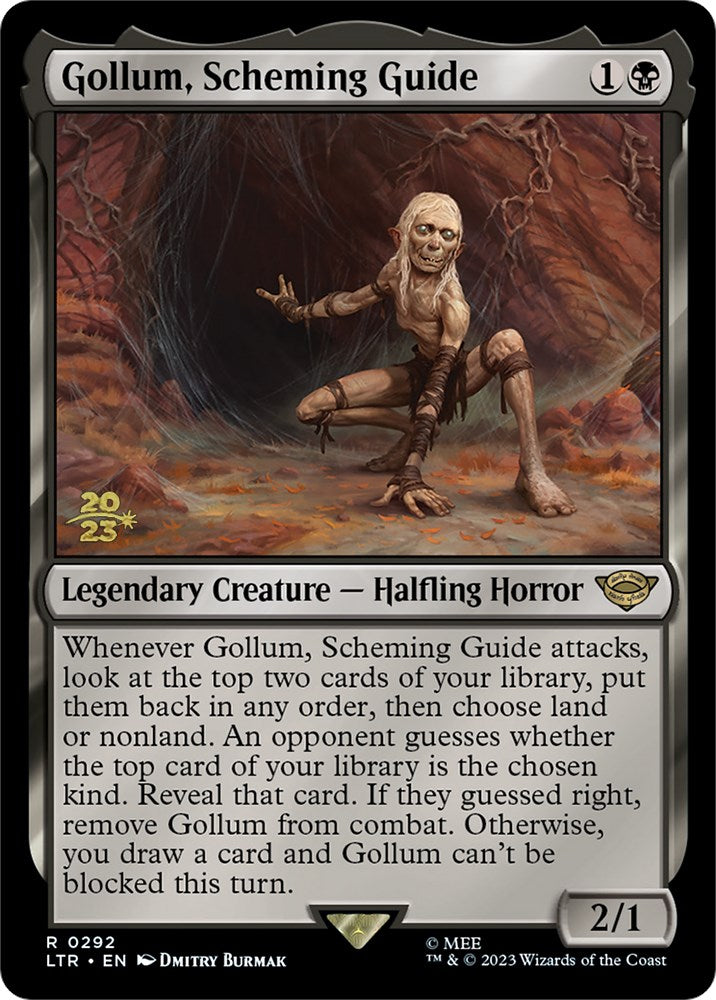 Gollum, Scheming Guide [The Lord of the Rings: Tales of Middle-Earth Prerelease Promos] | Nerdhalla Games