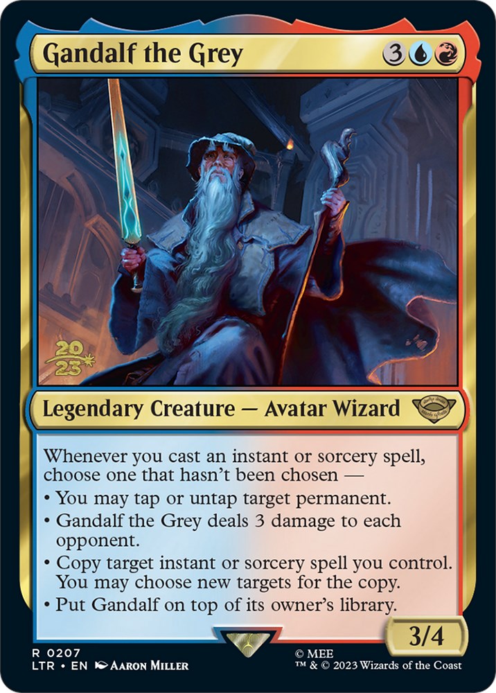 Gandalf the Grey [The Lord of the Rings: Tales of Middle-Earth Prerelease Promos] | Nerdhalla Games