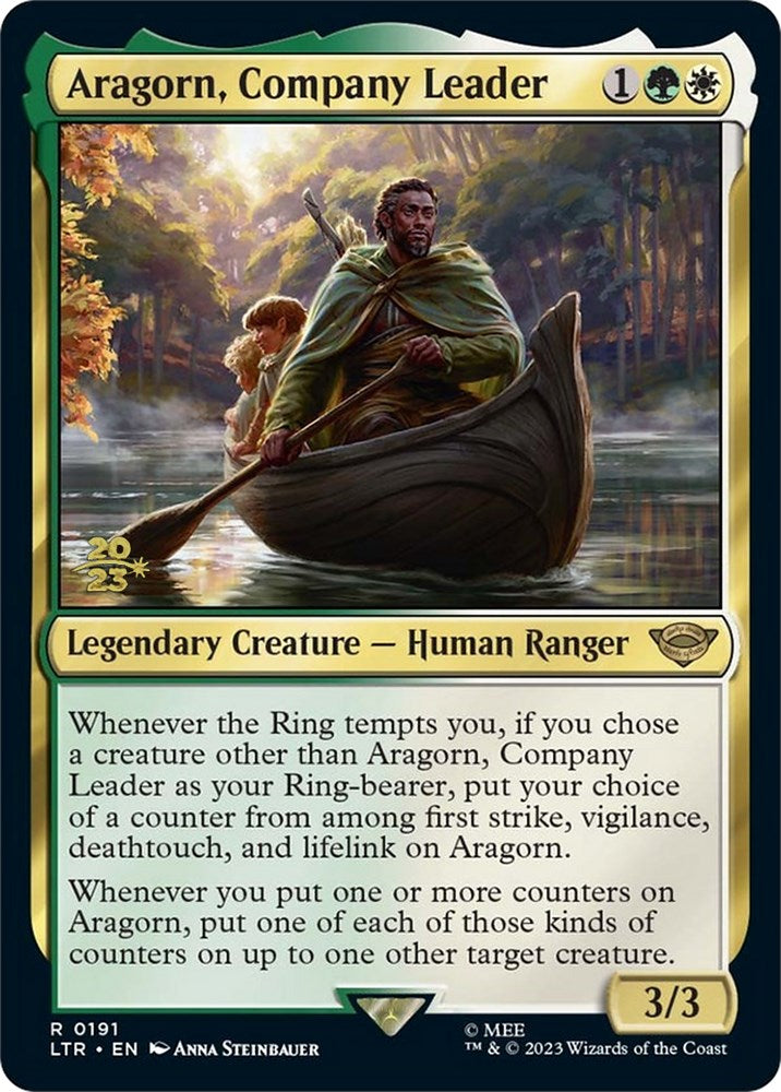 Aragorn, Company Leader [The Lord of the Rings: Tales of Middle-Earth Prerelease Promos] | Nerdhalla Games