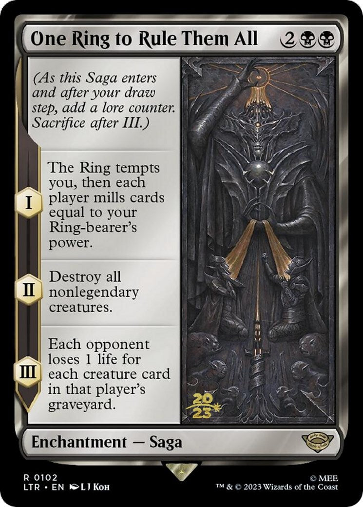 One Ring to Rule Them All [The Lord of the Rings: Tales of Middle-Earth Prerelease Promos] | Nerdhalla Games