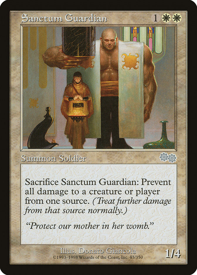 Sanctum Guardian [Urza's Saga] | Nerdhalla Games