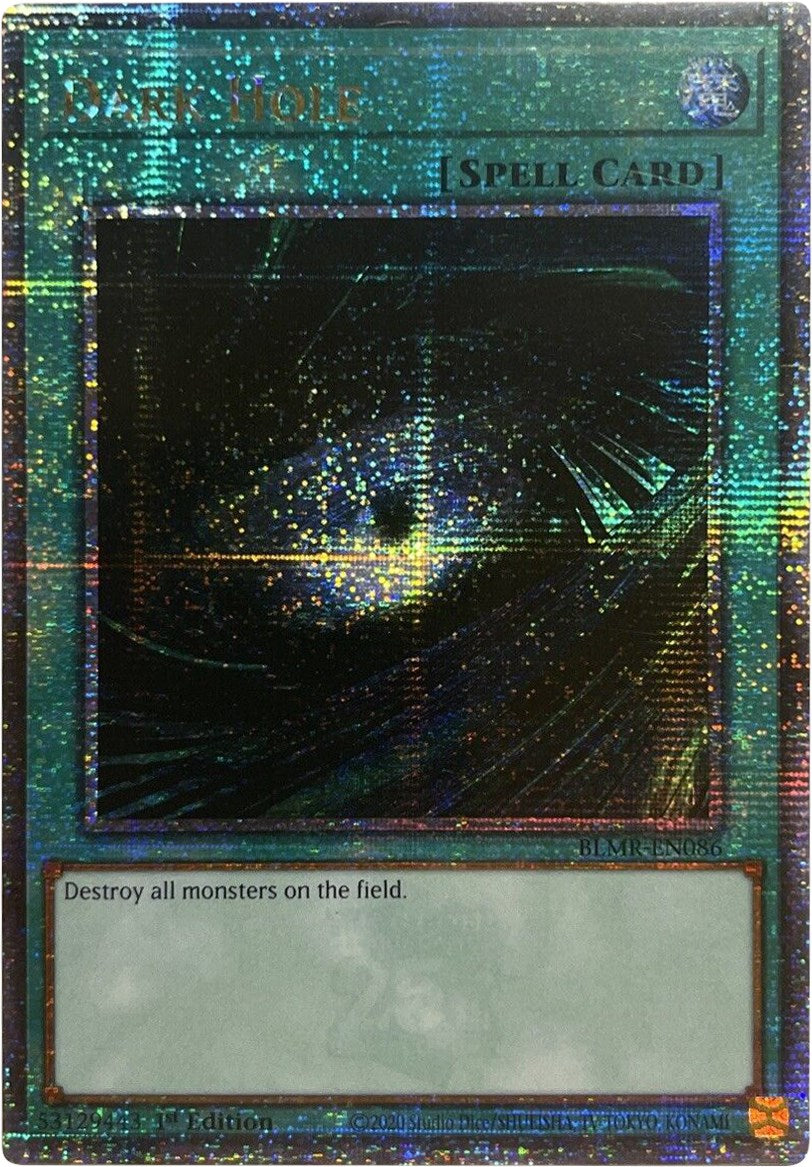 Dark Hole [BLMR-EN086] Quarter Century Secret Rare | Nerdhalla Games