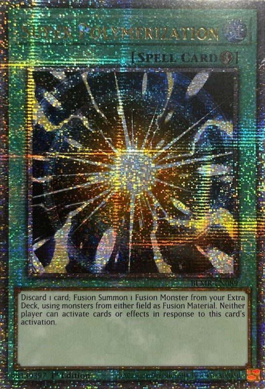 Super Polymerization [BLMR-EN089] Quarter Century Secret Rare | Nerdhalla Games